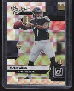 Malik Willis 2022 Donruss The Rookies