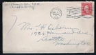 US – 1912 Perfin “HBC / Co” (H.B.Claflin Co) on Cover Buffalo NY to Seattle Wash