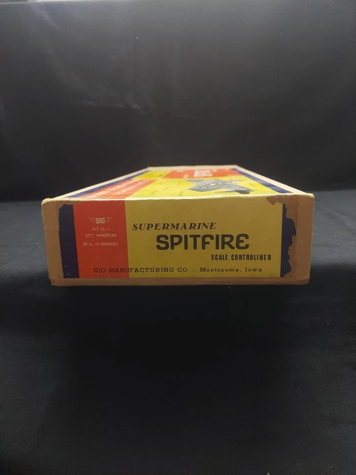 Sig Super mararine Spitfire Scale Controliner - Image 2 of 3
