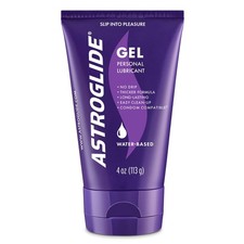 Astroglide Water Based Lube (4oz), Ultra Gentle Gel Personal Lubricant for Vagin