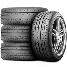 4 Tires Bridgestone Potenza S001 RFT 255/35R19 96Y XL (BMW) Performance Run Flat