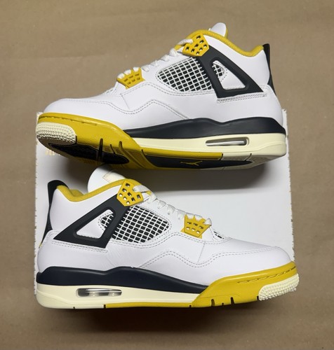 Größe 7,5 - Air Jordan 4 Retro Vivid Sulfur W - Bild 2 von 6