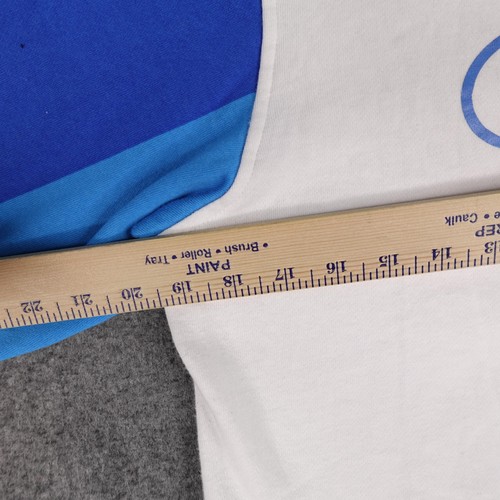 Camisa Suéter Vintage Atenas 2004 Juegos Olímpicos Antorcha Relé PARA HOMBRES XS Blanco Azul Adidas - Imagen 17 de 19