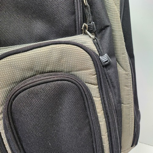 Knight Cart Golftasche schwarz 13-fach Teiler Schultergurt schwarz mit Regenschutz - Bild 11 von 15