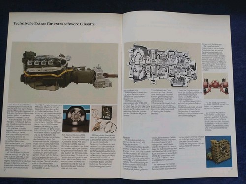 MERCEDES Sonderausstattungen O 303 Omnibusse Prospekt 8.1983 - Bild 6 von 6