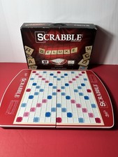 Scrabble Crossword Game Deluxe Edition-Rotating Game Board 2014