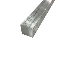 3/4" x 3/4" x 26", 2024-T351 Aluminum Square Bar