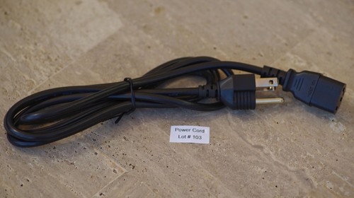 Power Cable 10A 250V Prong 6 ft High Quality Insulated Copper Lot#103 NEW! - Picture 1 of 3