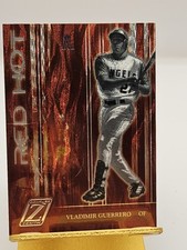 2005 Donruss Zenith Red Hot Insert Vladimir Guerrero #RH-10 Anaheim Angels HOF 