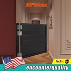 90*90cm Swinging Door With 3* Spring Hinges Fence Door, Partition Door, Bar Door