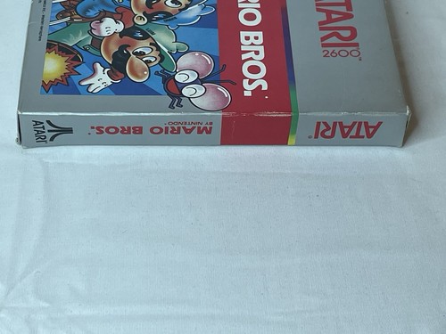 Mario Bros. (Atari 2600, 1983) Authentic Cartridge & Box Cleaned Tested - Picture 13 of 20