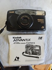 Kodak Advantix 4100ix Zoom 30 to 60mm Point Shoot Camera with Manual Tested BinB