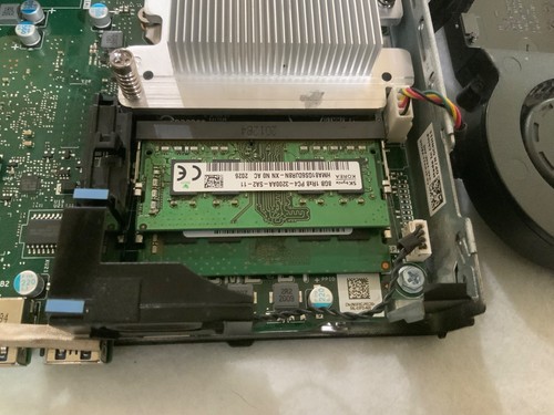 Dell Optiplex 3080 MFF, i5-10600t, 16GB RAM, 128GB NVMe boot,  256GB SSD SATA - Picture 8 of 10