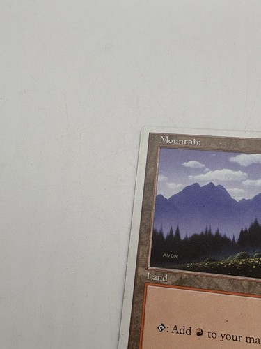 Magic The Gathering Mountain Fifth Edition Land Vintage Add To Your Mana Pool - Picture 4 of 10