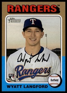 2024 Topps Heritage High Wyatt Langford #581