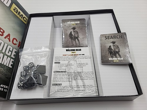The Walking Dead Don't Look Back Dice Board Game AMC Rick Grimes - Picture 5 of 5