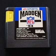 Madden 94 (Sega Genesis, 1993) Cartridge Only - Tested