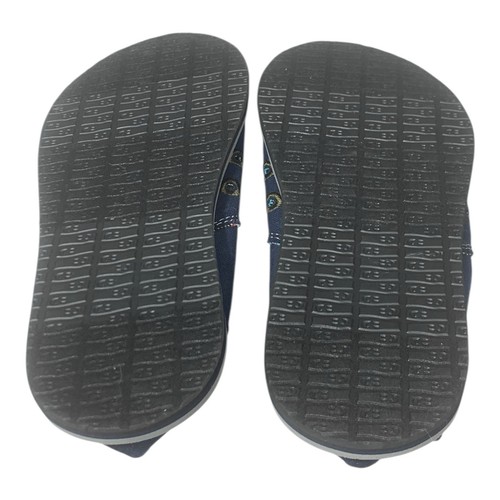 Sanuk Vagabond 1116541Y Navy Boy Size 4 Slip On 100% Authentic - Picture 8 of 9
