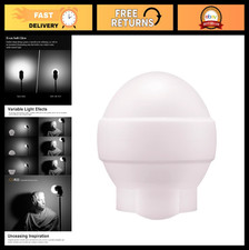 Collapsible Diffusion Dome Flash Diffuser for Round Head  Pocket Flashes