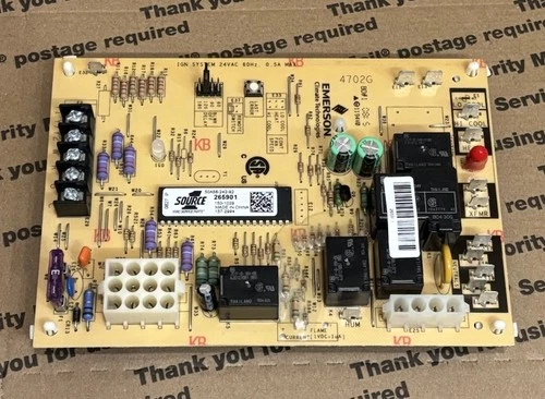Emerson 50A56-242-02 Source1 YORK Luxaire 265901 Furnace Control Board 🔥Checked