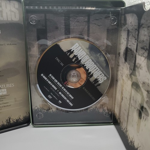 Band of Brothers (DVD, 2002, 6-Disc Set) - Steelbook Tin Box Dreamworks HBO - Picture 5 of 10