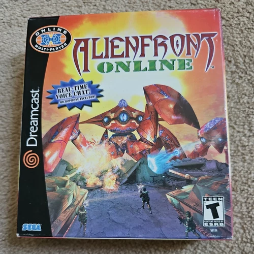 dreamcast - Alienfront Online! USA Edition with Mic SEALED CIB