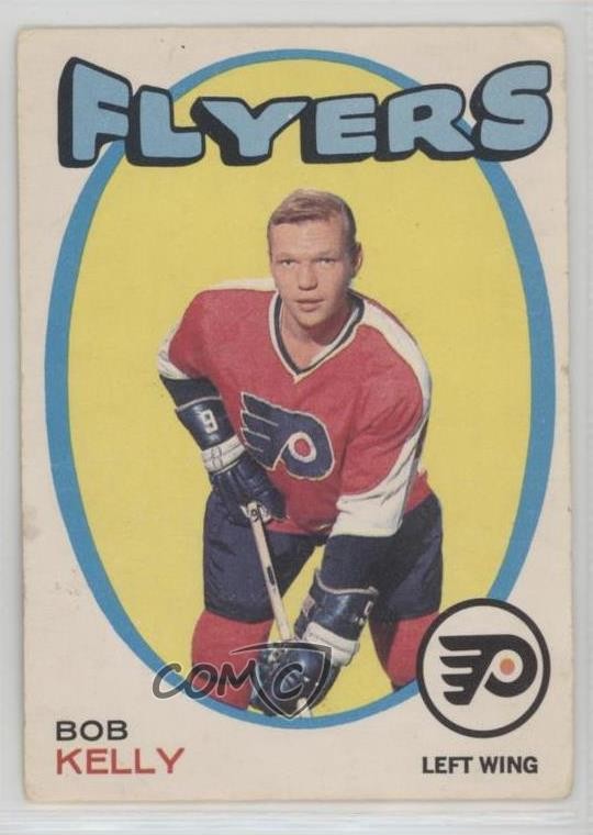 1971-72 O-Pee-Chee Bob Kelly #203 Rookie RC