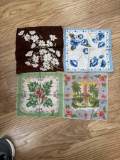 Vintage Hankerchiefs Set of 4