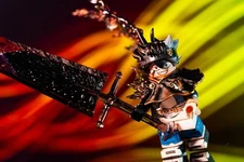 Custom Molded Figurine Accessory - Black Clover Asta