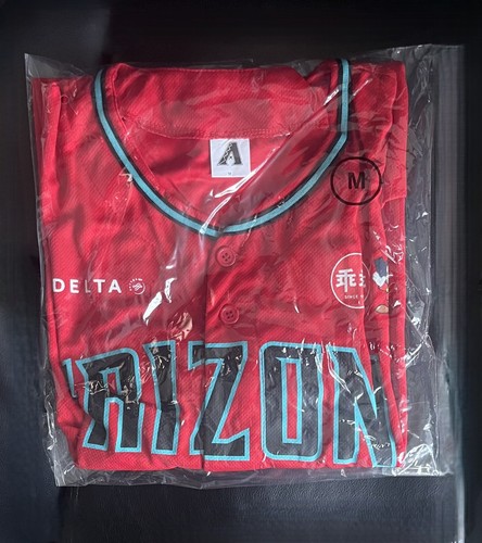 MEDIUM 2024 Taiwanese Heritage #8 Taiwan Arizona Diamondbacks Jersey SGA Size M - Picture 2 of 4