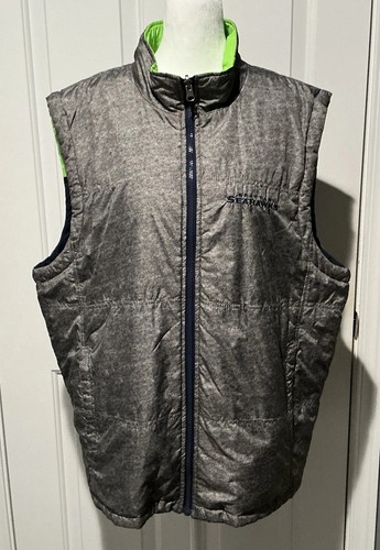 Seattle Seahawks NFL gefütterte Weste Wendetaschen G-III Apparel Group Herren XL - Bild 4 von 6