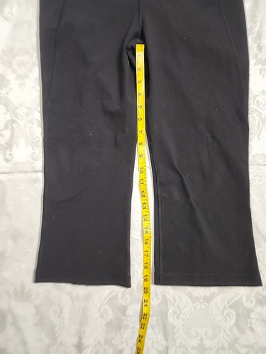 Lululemon Women's Sz 12  Leggings Capri Wide Legs Pull On Yoga Fitness Running - Picture 7 of 12