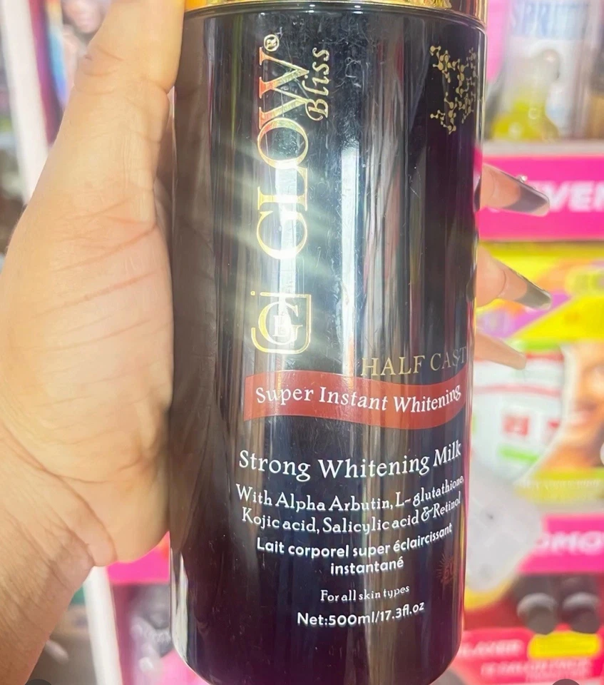 Glow Bliss Super Whitening Body Milk Half C Lotion, Black X1 500ml 👌Ships fast! - Image 4 of 4