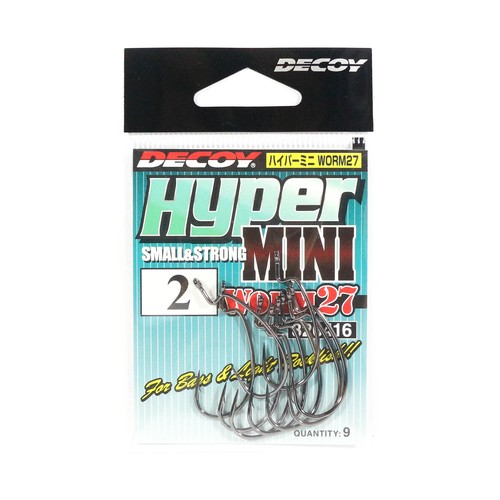 Decoy Worm 27 Hyper Mini Worm Hook Size 2 (6416) - Picture 1 of 6