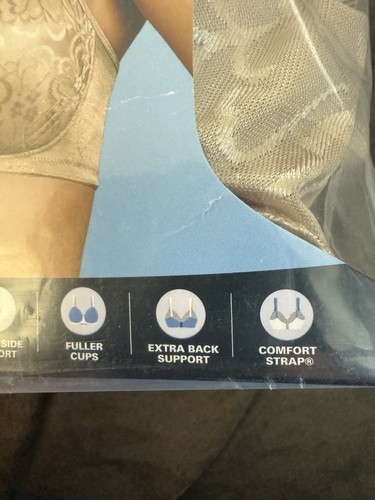 Playtex 18 Hour Ultimate Lift & Support Bra 36DD Nude #4745 Wirefree NWT - Picture 22 of 24