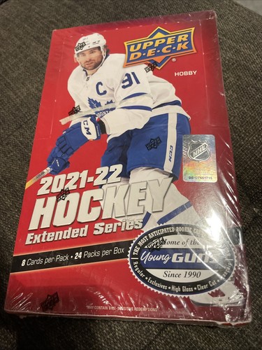 2021-22 Upper Deck Extended Series NHL Hockey HOBBY Box FACTORY SEALED!