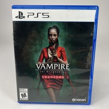 Vampire The Masquerade Swansong PS5 Sony PlayStation 5 Video Game RPG Nacon