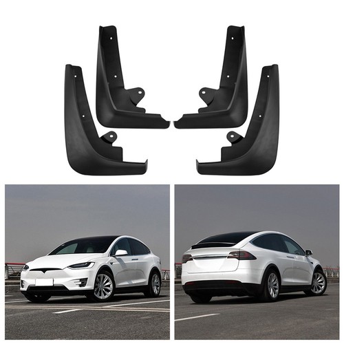 For Tesla Model X 4PCS Mud Flaps 2016 to 2022 for Enhanced Vehicle Protection - Picture 5 of 8