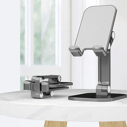 New Adjustable Folding Mount Desktop Stand For Cell Phone Tablet - Picture 11 of 15