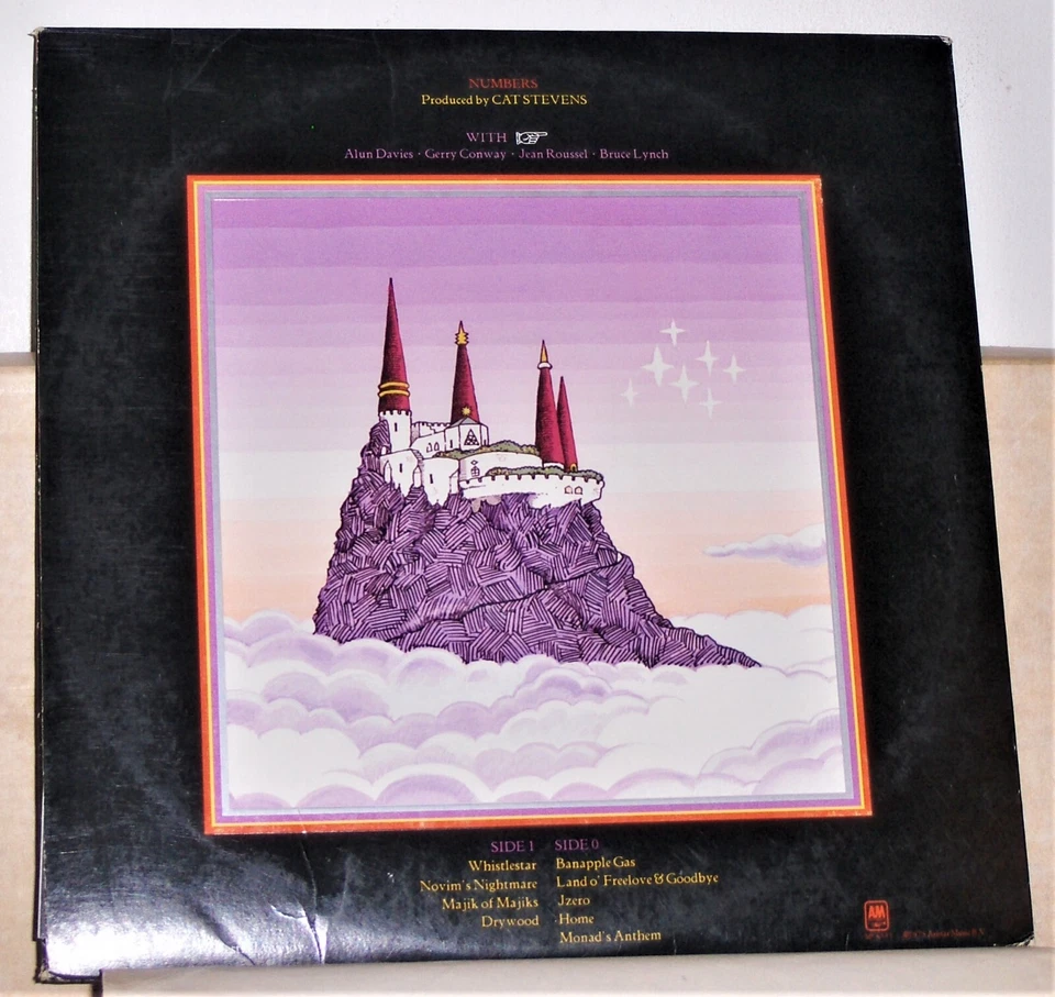 Cat Stevens - A Pythagorean Theory Tale Numbers - LP Record - Vinyl Excellent - Image 2 of 2