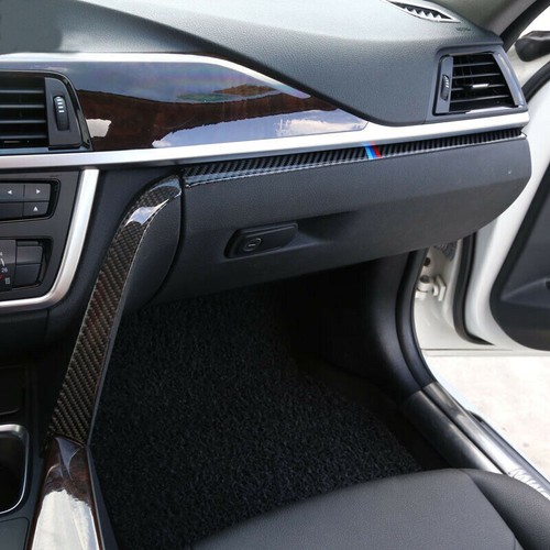 LHD Carbon Fiber Toolbox Cover Trim For BMW 3 4 Series F30 F33 F34 F36 M Color - Bild 2 von 9