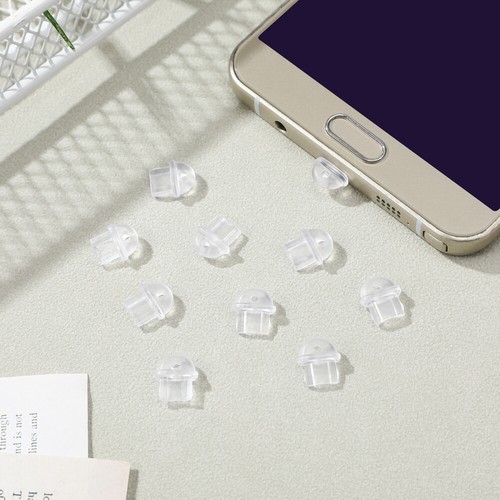 2 sztuki Wtyczka przeciwpyłowa Podróż Baby Phone Port ładowania Pokrowiec Typ c Gniazdo - Zdjęcie 9 z 12