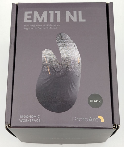 Mouse Verticale Wireless Ergonomico ProtoArc EM11 NL per iPad, Mac Windows- Nero - Photo 11/15