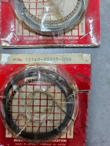 Suzuki GSX400 Piston Ring 0.50 x4 sets 1983 GSX400F Piston Rings 12140-33215 050 - Picture 4 of 8