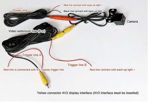 Car Rear View Camera CCD For BMW X5 X6 E60 E61 E63 E64 E70 E71 E72 E81 E87 E90 - Picture 9 of 12