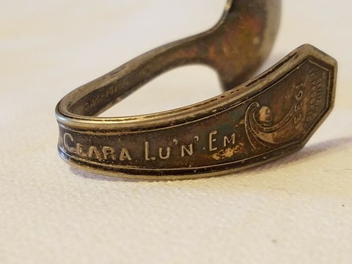 Vintage '33 World's Fair Century of Progress Science Court Clara Lu'n' Em Spoon - Picture 4 of 5