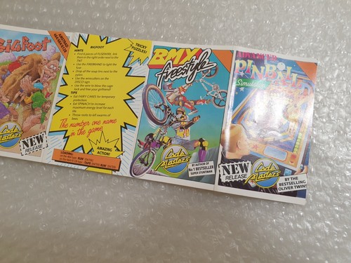 Bigfoot - Code Masters - Amstrad CPC 464/664/6128 🟩 - Imagen 4 de 6