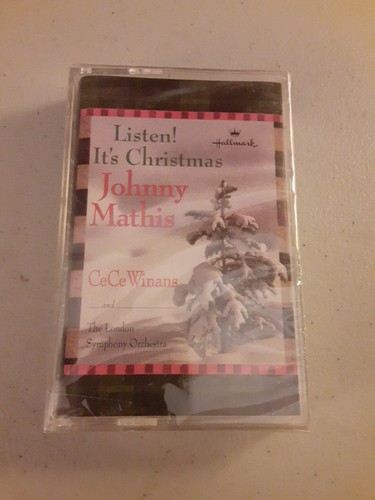 Listen! It's Christmas Johnny Mathis CeCe Winans (Cassette, 1999) Hallmark, NEW - Picture 1 of 3