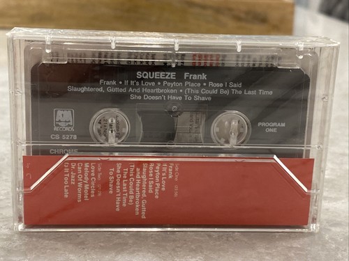 SQUEEZE-FRANK-A&M-SEALED-RARE-CASSETTE! - Picture 3 of 5