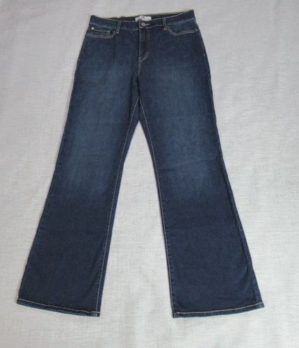 Levis 512 Jeans Damen Gr. 14 M blau perfekt schlankmachend Bootcut dunkle Waschung Cowgirl